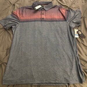 Flag & Anthem - Denton Gradient Chest Striped Performance Shirt - Size XL - NWT